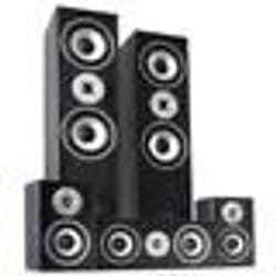 Enceintes Home Theater 5.0 - LTC AUDIO - E1004BL - Noir - 5 enceintes - 180W - 8 Ohms