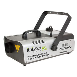 Lotronic LSM1500PRO machine à fumée Eau 2,3 L 1500 W Noir, Gris