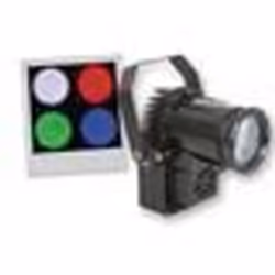 Projecteur LED - IBIZA LIGHT - LEDSPOT10W - 10W - RVBB - 6 canaux DMX