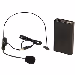 PORTHEAD12 - Microphone de tete sans fil - 203.5MHz