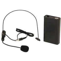 PORTHEAD12 - Microphone de tete sans fil - 203.5MHz