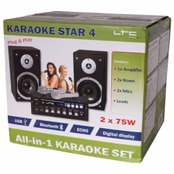LTC KARAOKE-STAR4 système de karaoké Public Avec fil