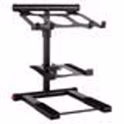IBIZA SOUND SLAP200 Support Double DJ pour PC Portable - Noir