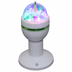 Ibiza Light ASTRO-MICRO-S, Blanc, LED, E27, 1 lampe(s), 3 W, Bleu, Vert, Rouge
