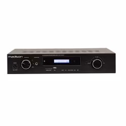 Madison Sound MAD1400BT-BK, 360 W, A/B, 2%, 77 dB, 140 W, 100 W
