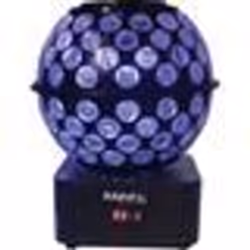 IBIZA LIGHT STARBALL-GB Effet magic ball avec gobos - LED 8 X 3W RGBW