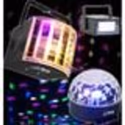PARTY PARTY-3PACK Pack de 3 effets de lumière à LED