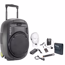 Ibiza Sound PORT12VHF-MKII, 40 - 20000 Hz, 4 Ohm, 97 dB, MP3, WAV, WMA, 2,54 cm (1"), 2,5 cm