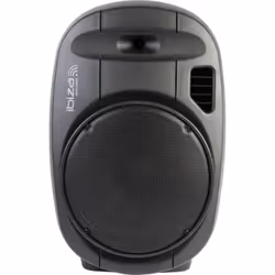 Ibiza Sound PORT15VHF-MKII Système d'adresse publique de roulette 800 W Noir