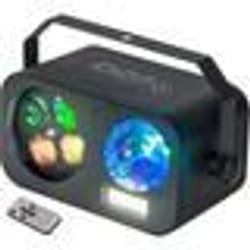 Ibiza COMBILED20 - Effet lumineux combiné 3 en 1 astro-strobo-gobo beam