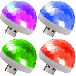 PARTY LIGHT &SOUND 4 Astro USB de 4 x 05W RGB avec fiche USB