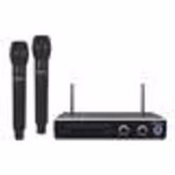 IBIZA SOUND Double récepteur UHF avec 2 micros main