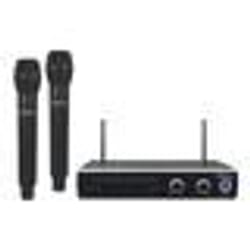 IBIZA SOUND Double récepteur UHF avec 2 micros main