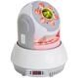 IBIZA LIGHT STAR-WASH-WH - Lyre Wash 30W à Gobos et anneau Lumineux