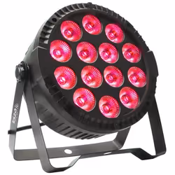 Projecteur Par Extra plat 14 LED RGBW 6W IBIZA LIGHT THINPAR-14X6W-RGBW