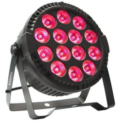 Projecteur Par Extra plat 14 LED RGBW 6W IBIZA LIGHT THINPAR-14X6W-RGBW