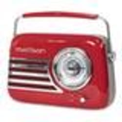 Enceinte Radio Vintage - MADISON - FREESOUND-VR40R - 30W - Bluetooth - USB - FM