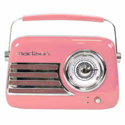 Madison Sound FREESOUND-VR40P Portable Analogique Rose