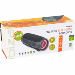 Ibiza Sound BULLET30 Enceinte portable mono Noir 30 W - Vue supplémentaire 5