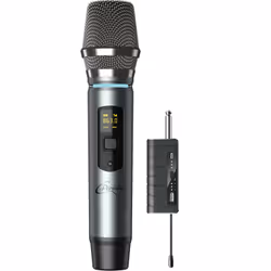 C.Perkins MIC-PRO-HF, Microphone de scène/direct, -50 dB, 100 - 10000 Hz, Sans fil, 6,35 mm (1/4"), 10 m