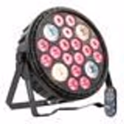 Ibiza Light BIGPAR-16RGBW4WWCW - Projecteur PAR XXL 16 LED 4W RGBW 4-EN-1 + 4 LED 30W Blanc Chaud / Froid