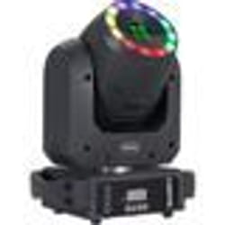 Ibiza Light E-SPOT100 - Lyre DMX SPOT 100W Avec Anneau A LEDS RGB