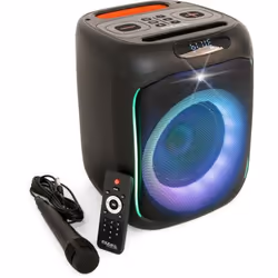Ibiza Sound CUBE180, 5,08 cm (2"), 5 cm, 16,5 cm (6.5"), 16 cm, 180 W, Avec fil &amp;sans fil