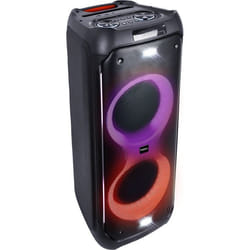 Enceinte Bluetooth Active Autonome A LEDS 2 x 10/25cm 1200W - Ibiza Sound COLUMBA1200