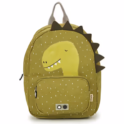 Sac à dos scolaire - Trixie - Mr Dino - Coton déperlant - Éléments 3D - Volume 7L