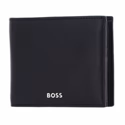 Porte-monnaie - HUGO BOSS - Classic Smooth Wallet - Cuir 100% - Noir - Protection RFID