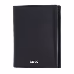 Porte-monnaie - HUGO BOSS - Classic Smooth Wallet - Cuir 100% - Noir - RFID intégré