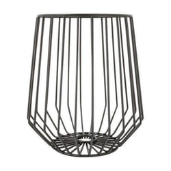 Corbeille à fruits - POINT VIRGULE - Wire - 23.4 cm - Noir - Acier carbone
