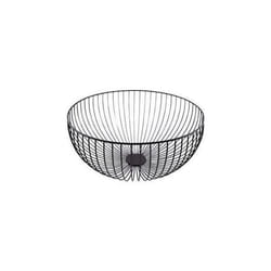 POINT VIRGULE - Corbeille à fruits - 30 cm - noir - Wire