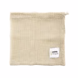POINT VIRGULE - Sac à fruits et légumes - 25 x 20 cm - coton