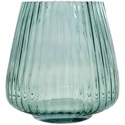 Vase en verre haut - Ø177 x H18 cm - Vert