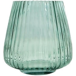 Vase en verre haut - Ø177 x H18 cm - Vert