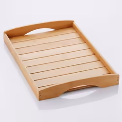 POINT VIRGULE - Plateau de serveur - 48 x 33 x 6 cm - Bamboo FSC