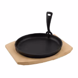 Pour cuire facilement de petits ingrédients sur un barbecue, Fabriqué en fonte donc extrêmement qualitatif, Avec poignée déta ...
