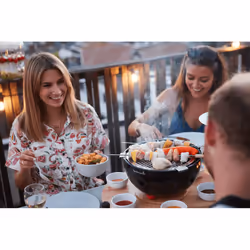 Barbecook Joya Barbecue Dessus de table Noir, Acier inoxydable - Vue supplémentaire 5