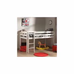 Pratique et astucieux, le lit surélevé PINO vous permettra d'offrir à votre enfant un couchage sécurisé et confortable tout e ...
