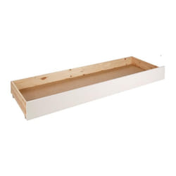 Tiroir De Lit Banquette Extensible Pin Massif Blanc Pino