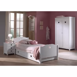Chambre Complète 5P Amori II Blanc