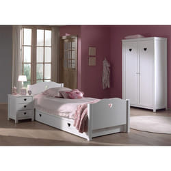 Chambre Complète 5P Amori II Blanc