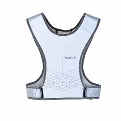 Wowow Nova, Gilet, Bleu, S, Bicyclette, Dos, Devant, Velcro
