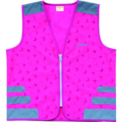 Gilet réfléchissant WOWOW rose pour enfant - Taille L