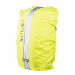 Wowow Urban Hero, Housse de protection anti-pluie pour sac à dos, Argent, Jaune, Monochromatique, 35 L, Cordon