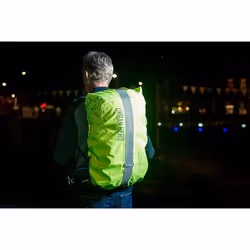 Wowow Urban Hero Housse de protection anti-pluie pour sac à dos Argent, Jaune 35 L