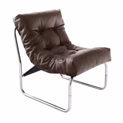 Fauteuil - KOKOON - BOUDOIR - Marron - Simili - Relaxation