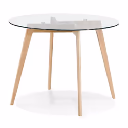 Table à diner design ROSAS - Dimensions : 100x100x75 cm