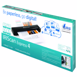 I.R.I.S. IRIScan Express 4 Alimentation papier de scanner 1200 x 1200 DPI A4 Noir - Vue supplémentaire 10